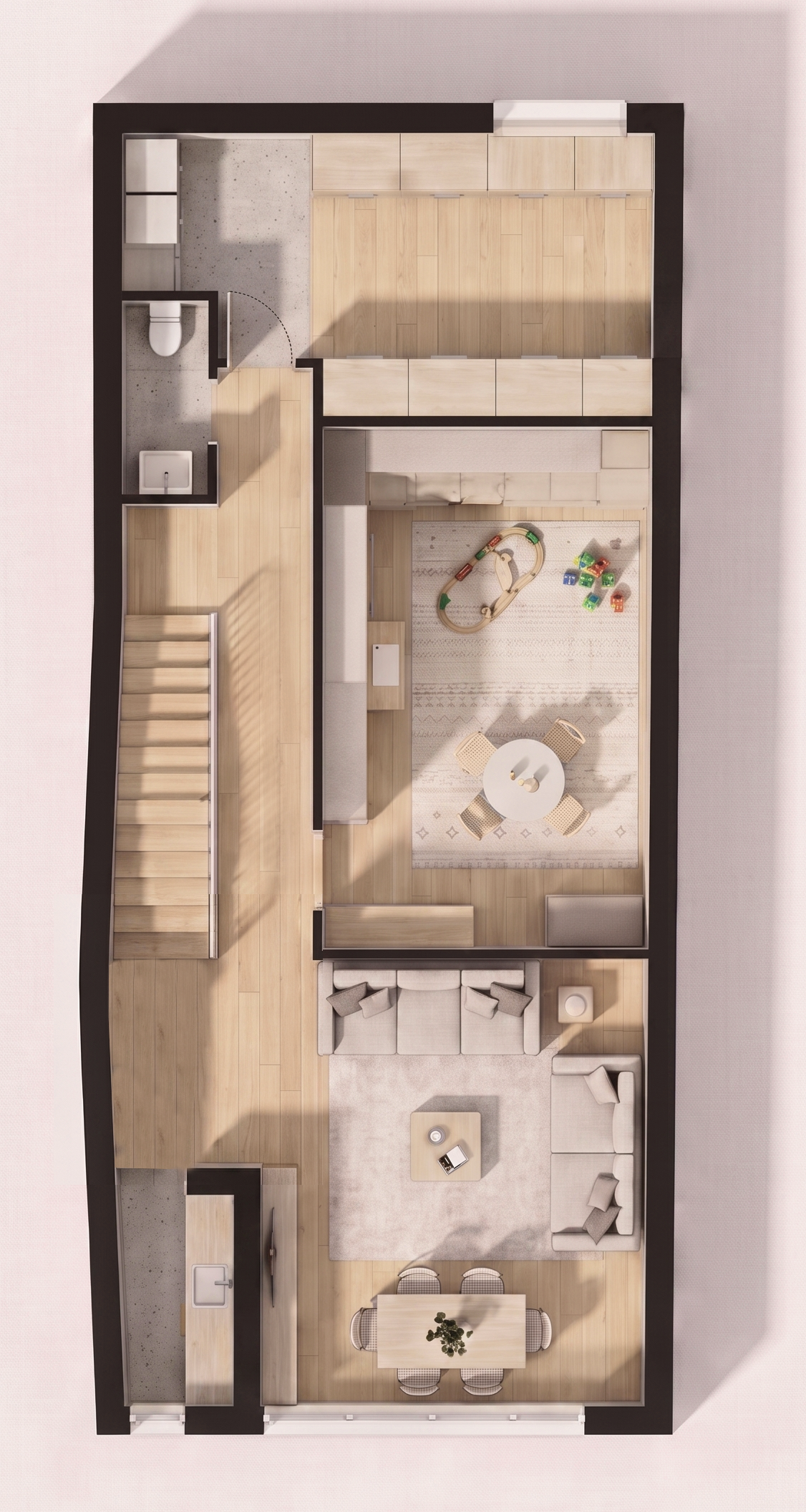 Plano de distribucion de Casa Lloseta